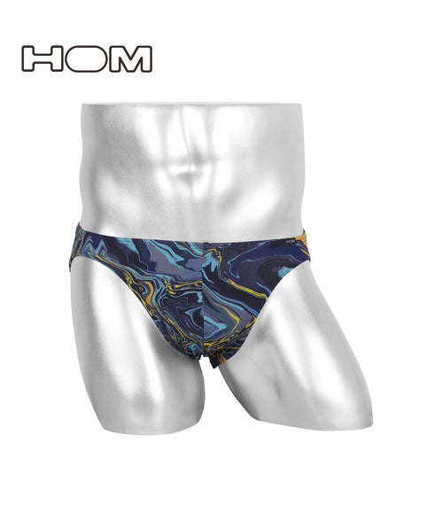 オム HOM ASIA Comfort Micro Briefs Print メンズ ブリーフ 【メール便】